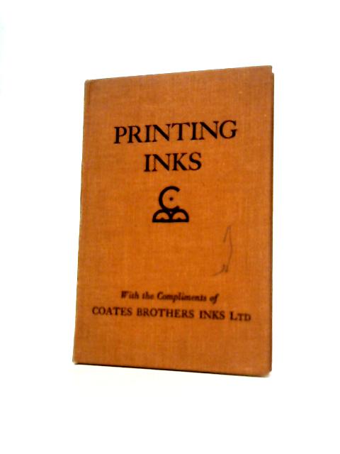 Printing Inks Their Manufacture And Use