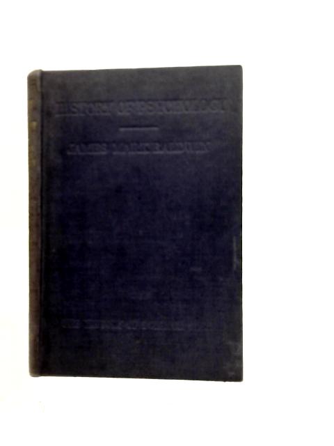 History Of Psychology A Sketch And An Interpretation