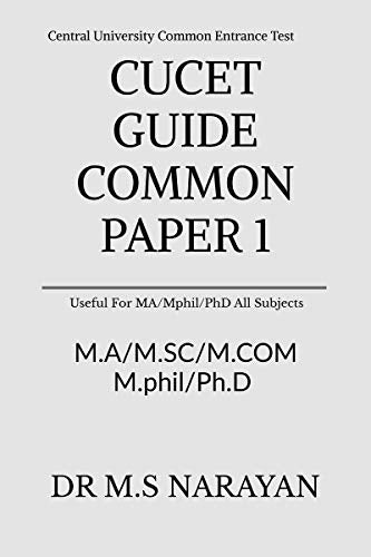 Cucet Guide Common Paper 1