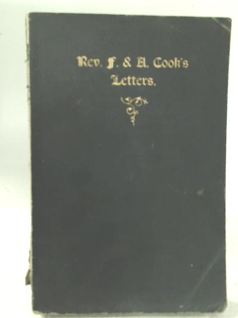 Memoir and Letters of Rev Finlay Cook and of Rev Archibald Cook