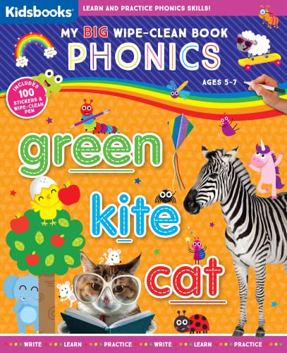 My Big Wipe-Clean Book: Phonics