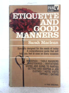 Etiquette and Good Manners 