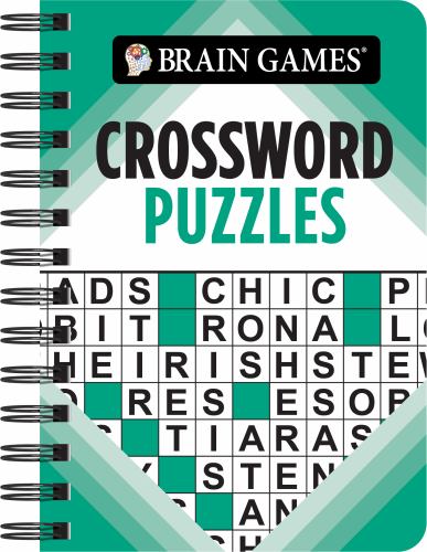 Brain Games - To Go - Crossword Puzzles (Teal)