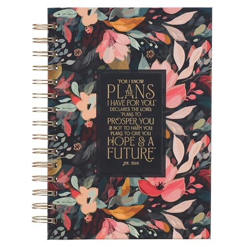 Journal Wirebound Black for I Know the Plans Jer, 29:11