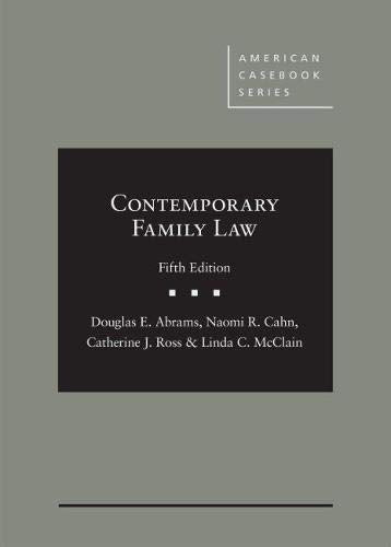 Contemporary Family Law