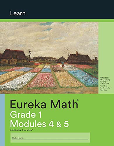 Eureka Math Grade 1 Learn Workbook #3 (Modules 4-5)