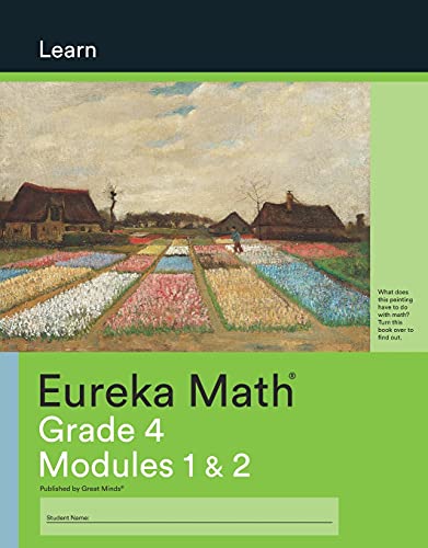 Eureka Math Grade 4 Learn Workbook #1 (Modules 1-2)