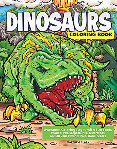 Dinosaurs Coloring Book