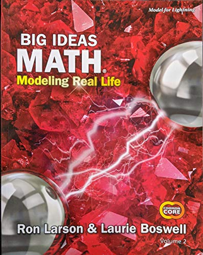 Big Ideas Math: Modeling Real Life Common Core - Grade 4 Student  Edition Volume 2 (1-year)