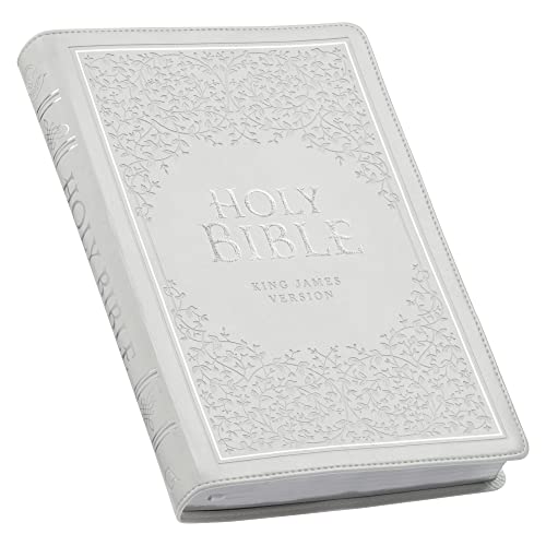 KJV Thinline White Wedding Bible
