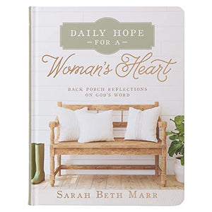 Daily Hope for a Women's Heart Devotional, Hardcover 