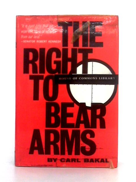 The Right to Bear Arms