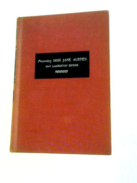 Presenting Miss Jane Austen | Old & Rare at World of Books US