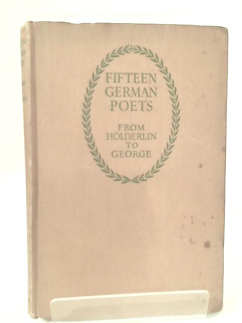 Fifteen German Poets