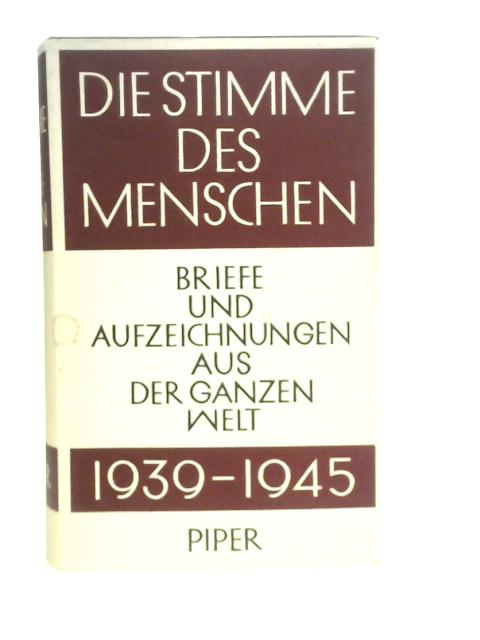 Die Stimme des Menschen