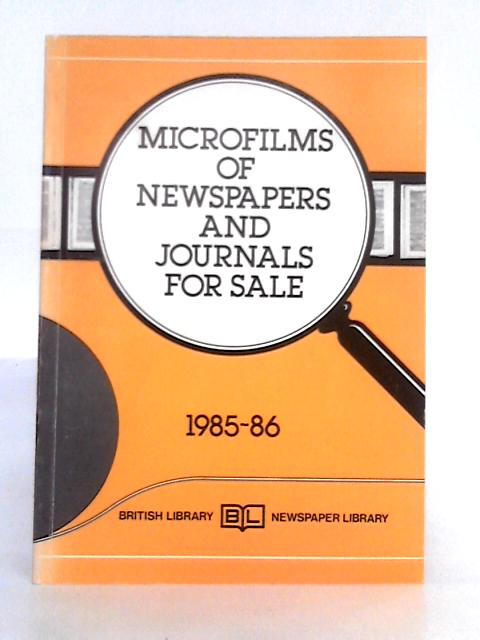 Microfilms of Newspapers and Journals For Sale 1985-86