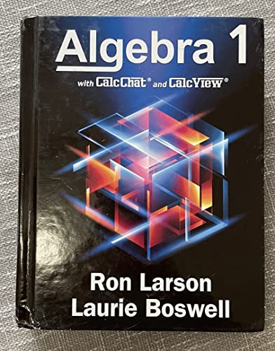BIM ALGEBRA 1 STUDENT EDITION