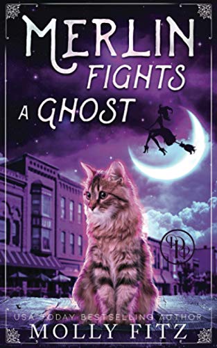 Merlin Fights a Ghost: A Hilarious Mystery with a Witchy Cat and his Human Familiar (Merlin the Magical Fluff)