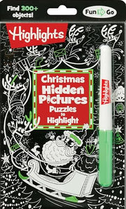 Christmas Hidden Pictures Puzzles to Highlight 