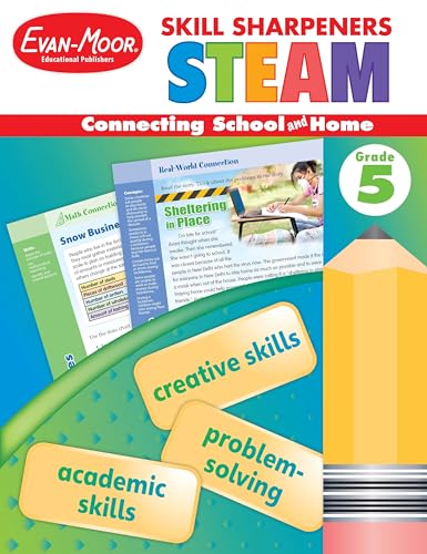Skill Sharpeners: Steam, Grade 5 Workbook