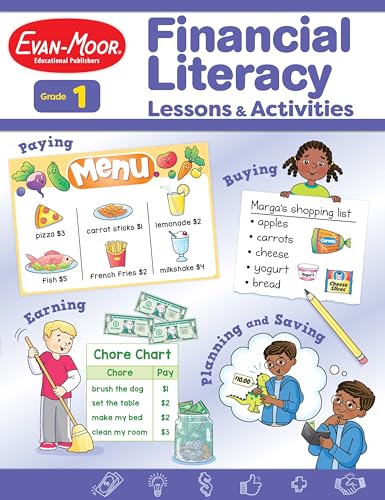 Financial Literacy Lessons and Activities, Grade 1 Teacher Resource