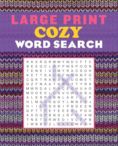 Large Print Cozy Word Search