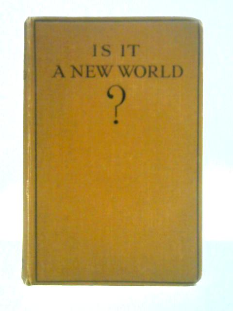 Is it a New World?