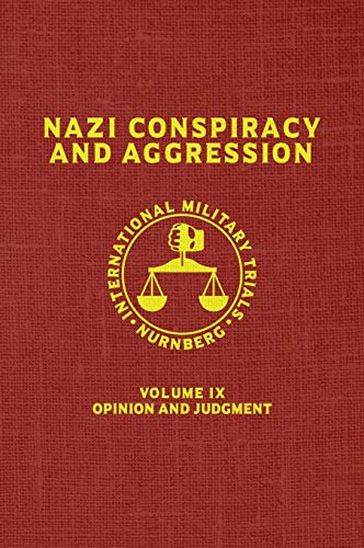 Nazi Conspiracy And Aggression