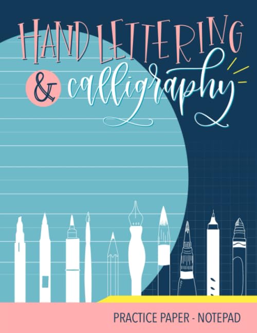 Hand Lettering  Calligraphy Practice Paper  Notepad