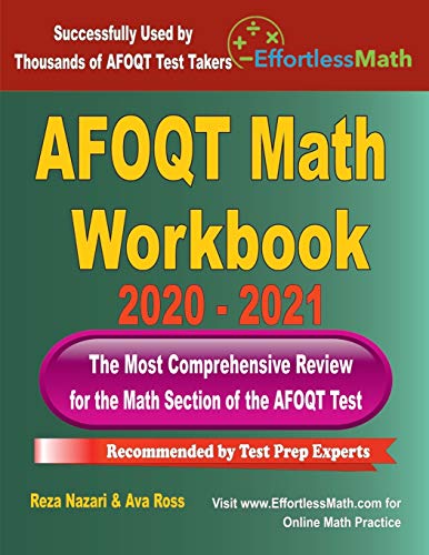 AFOQT Math Workbook 2020 - 2021