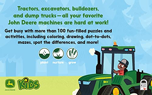 John Deere Kids Mega Machines Activity Book