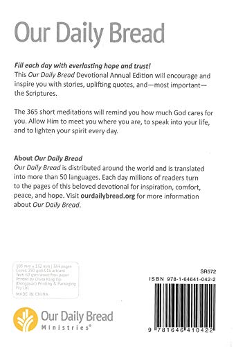 Our Daily Bread 2021 Devotional