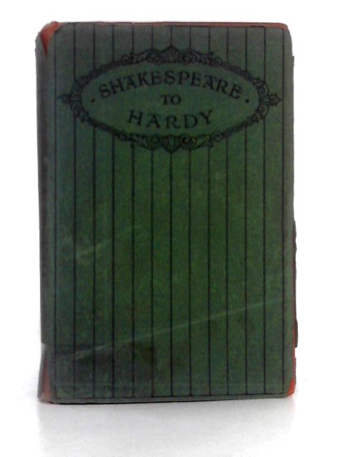 Shakespeare to Hardy: An Anthology of English Lyrics