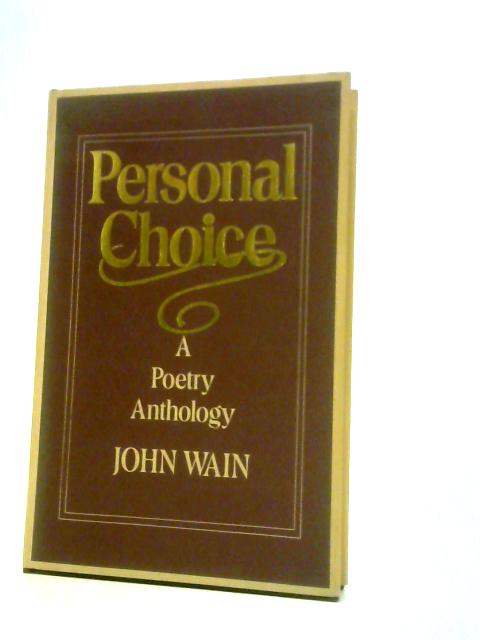 Personal Choice: A Poetry Anthology