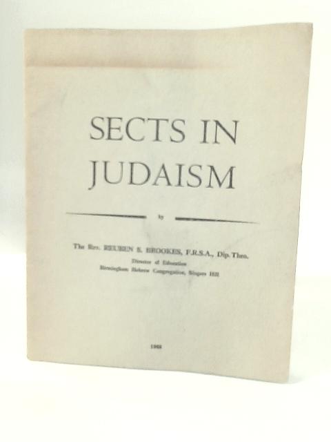 Sects in Judaism