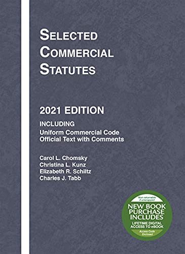 Selected Commercial Statutes