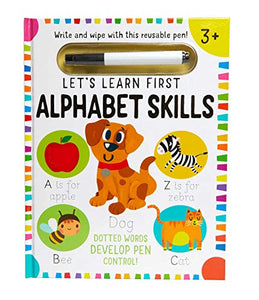 Let's Learn: First Alphabet Skills (Write and Wipe) 