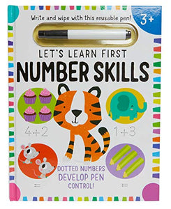 Let's Learn: First Number Skills (Write and Wipe) 