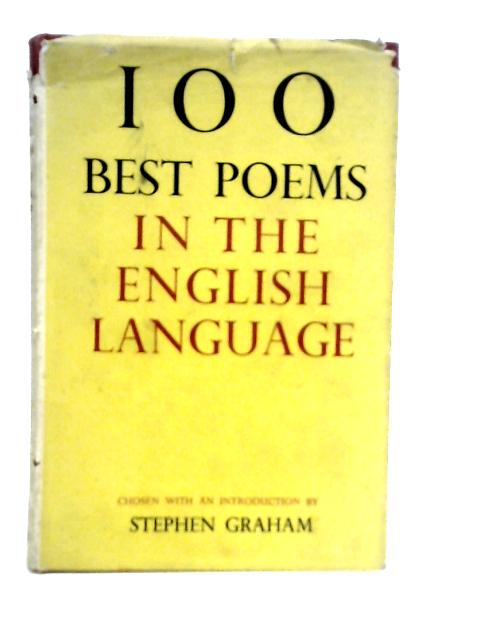100 Best Poems in The English Language