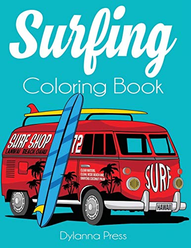Surfing Coloring Book