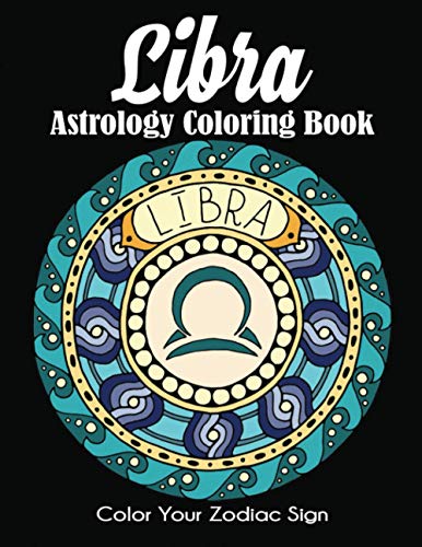 Libra Astrology Coloring Book