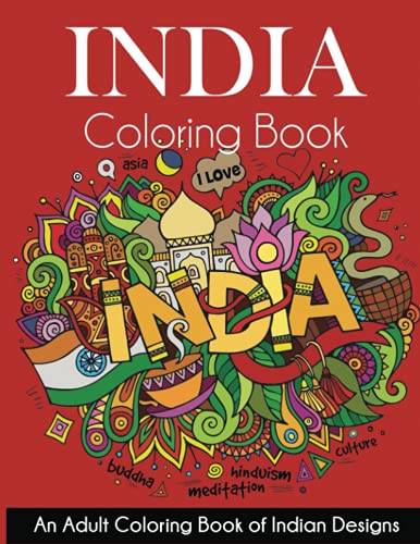 India Coloring Book