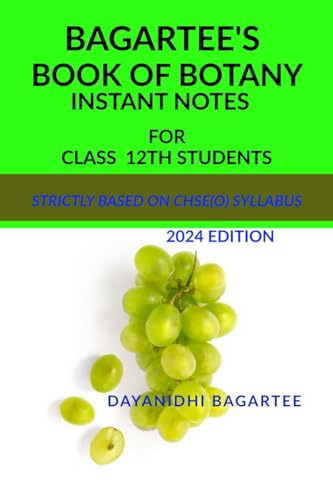 Bagartee's Book of Botany for Class-12th