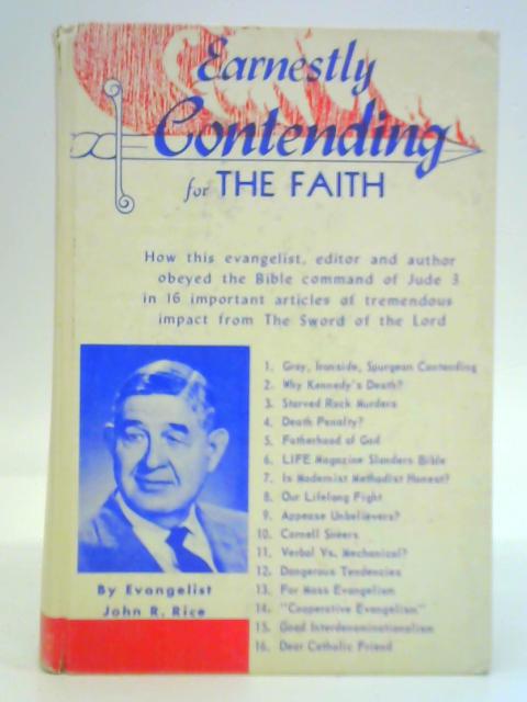 Earnestly Contending for the Faith