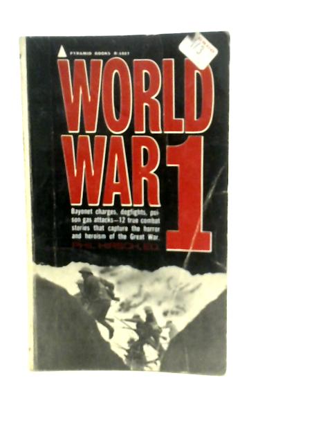 World War One.