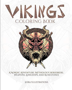 Vikings Coloring Book 