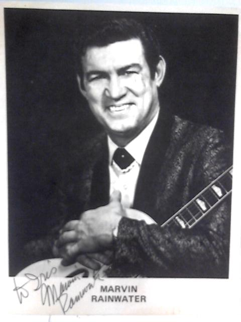 Autographed Photocard of Marvin Rainwater