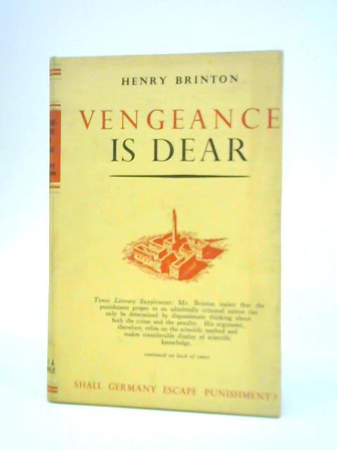 Vengeance Is Dear
