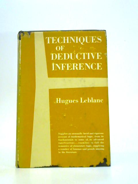Techniques of Deductive Inference