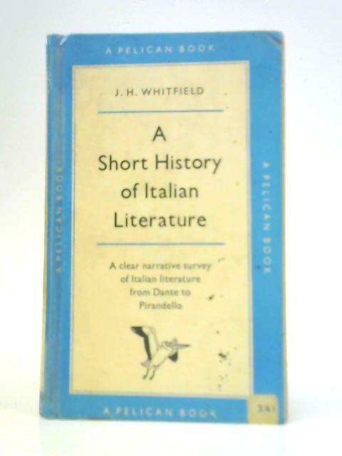 A Short History of Italian Literature